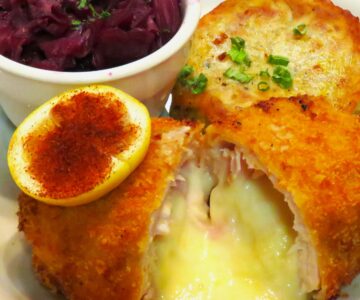 Hühner Schnitzel „Cordon Bleu”