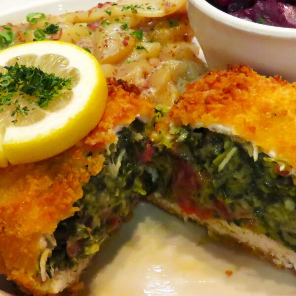 Hühner Schnitzel „Gärtnerin Art”